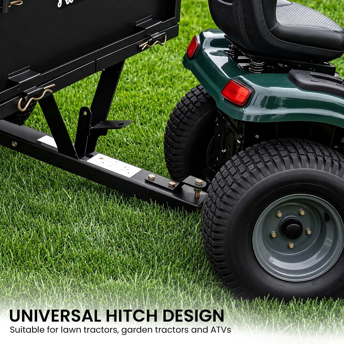 Kartrite 430kg Heavy Duty Steel Dump Cart with Foot Pedal Dumping System - Image 6