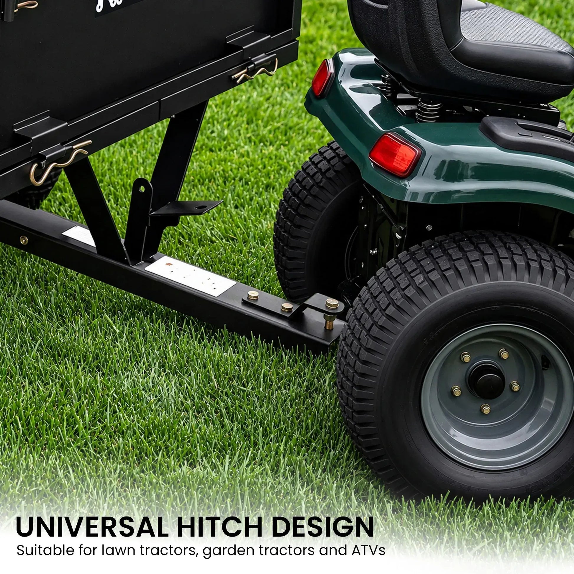 Kartrite 430kg Heavy Duty Steel Dump Cart with Foot Pedal Dumping System - Image 6