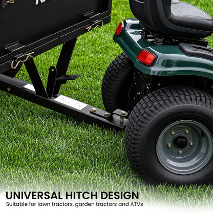 Kartrite 430kg Heavy Duty Steel Dump Cart with Foot Pedal Dumping System - Image 6