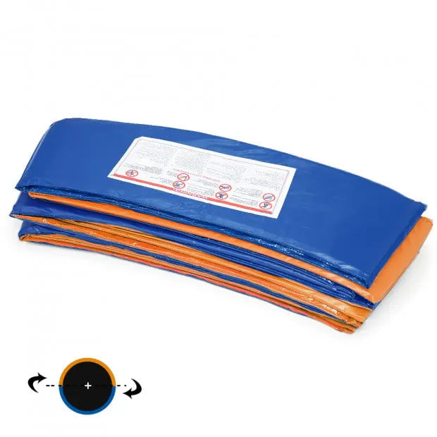 Kahuna 12ft Trampoline Reversible Replacement Pad Round - Orange/Blue - Image 2