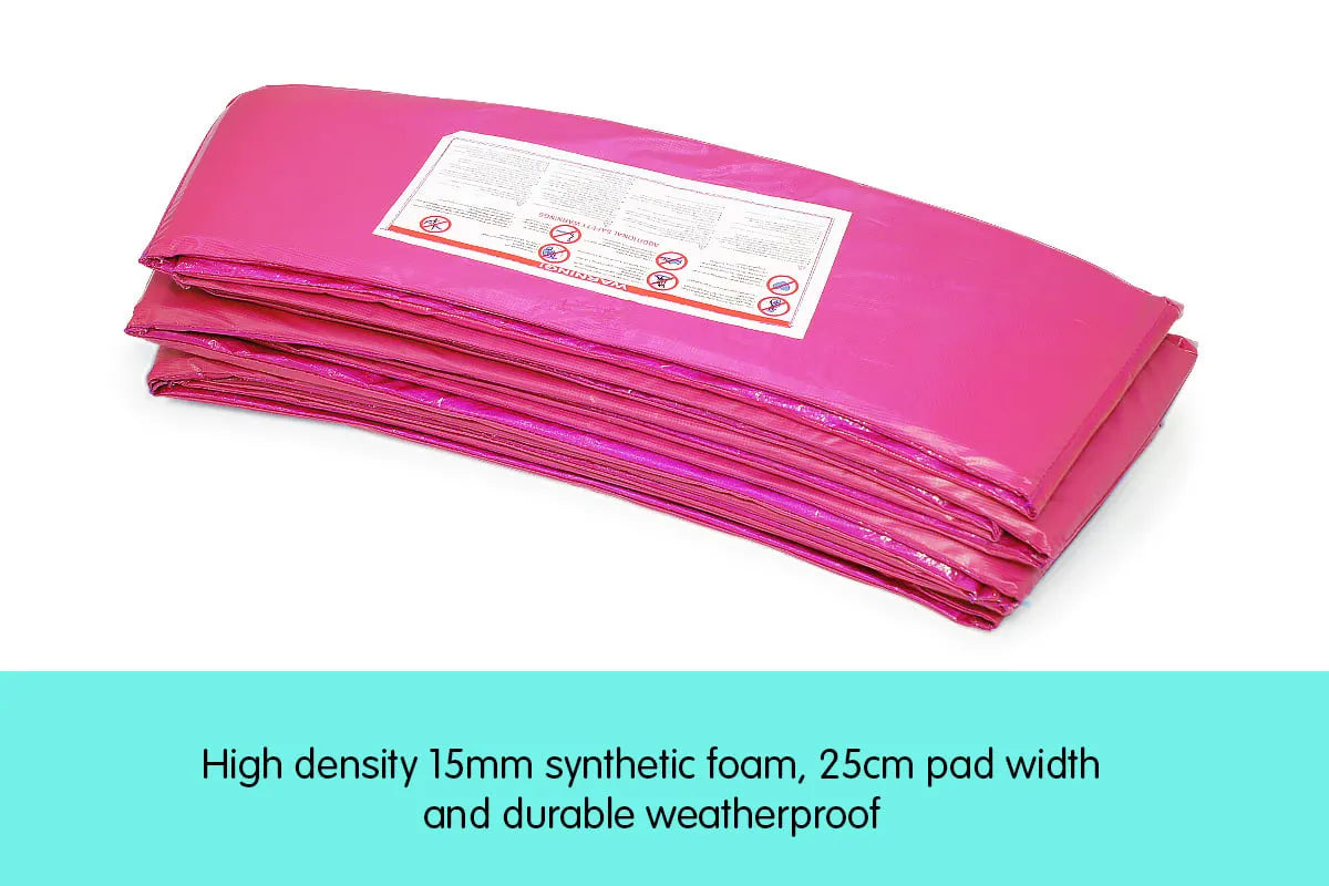 Kahuna 10ft Trampoline Replacement Pad Round - Pink - Image 4