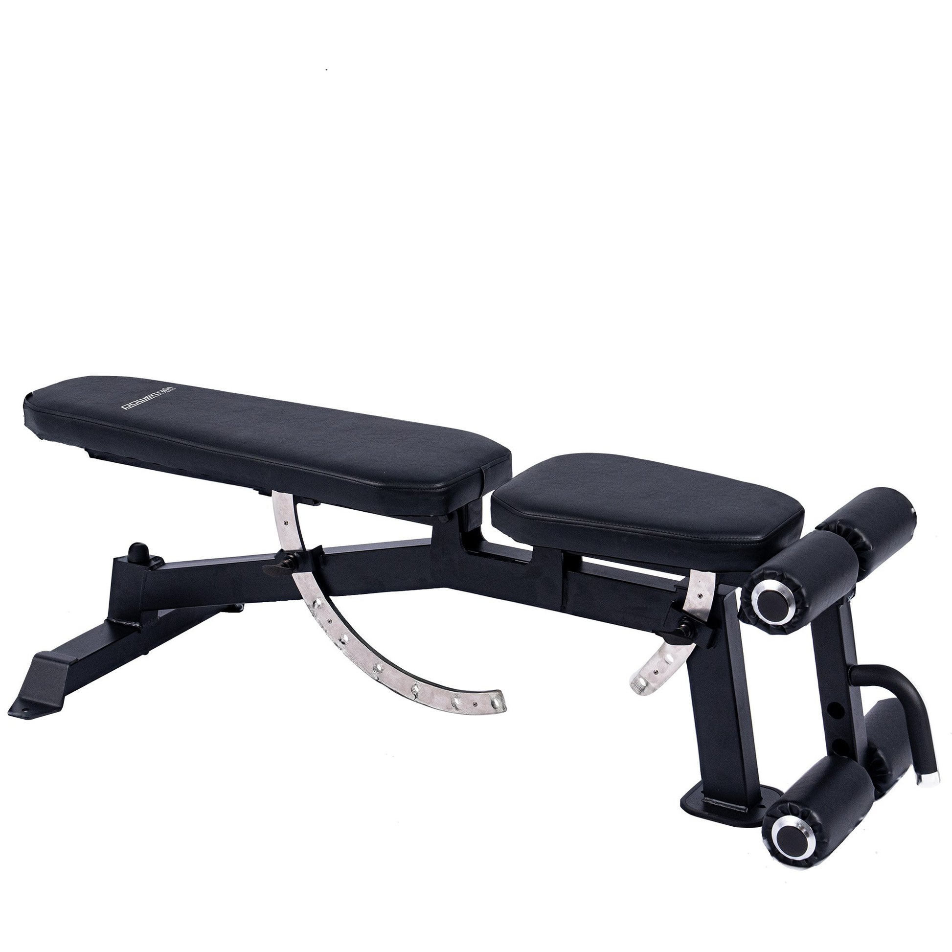 Powertrain Multi Workout Bench with Transport Wheels and Adjustable Backrest - Image 2