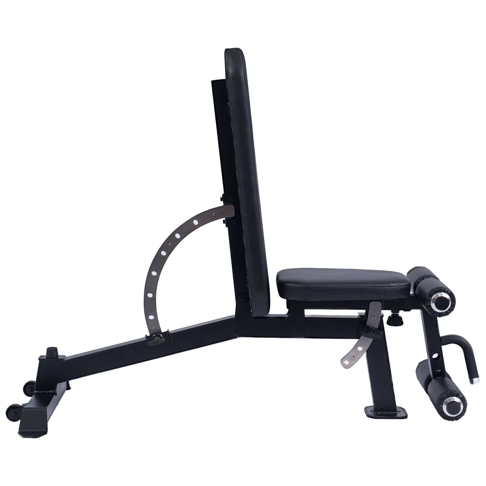 Powertrain Multi Workout Bench with Transport Wheels and Adjustable Backrest - Image 4