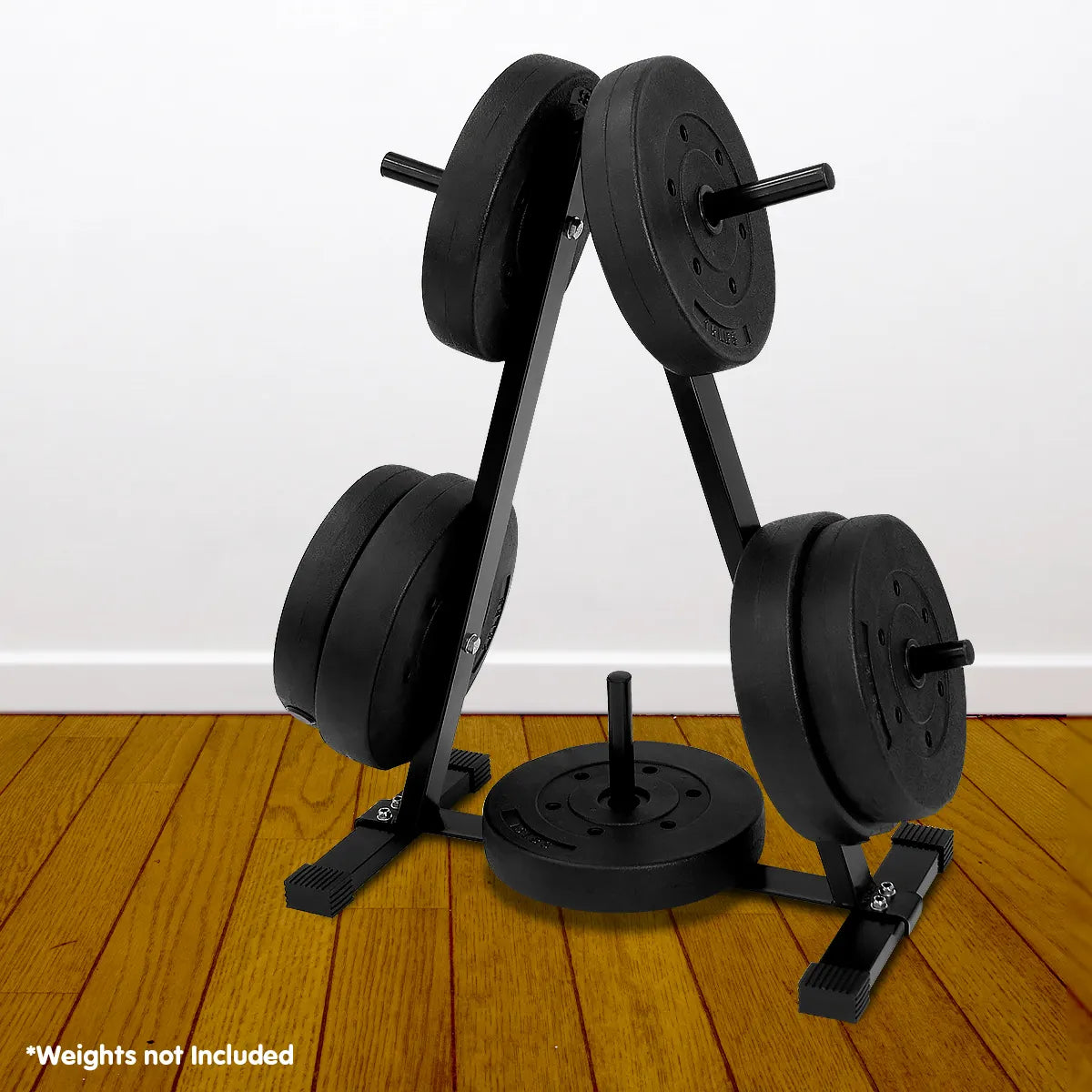 Powertrain Weight Plates Storage Home Gym Rack - Image 7