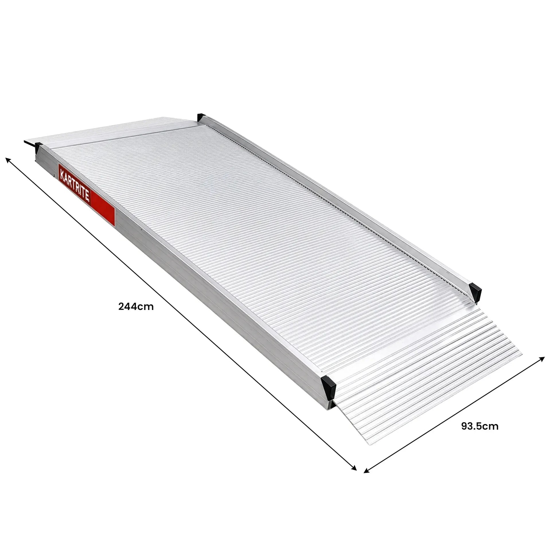 Kartrite 8ft Aluminium Wheelchair Ramp 380kg Capacity 93.5cm Width - Image 3