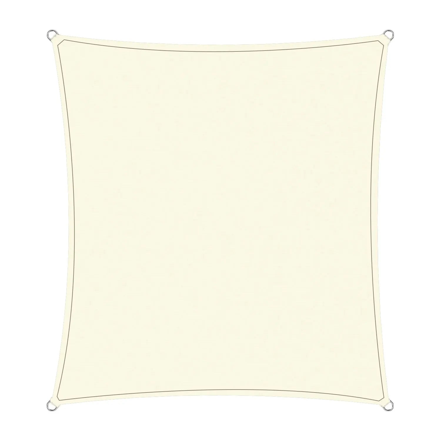 Wallaroo Waterproof Outdoor Shade Sail Sun Cloth Square 2.5x2.5M