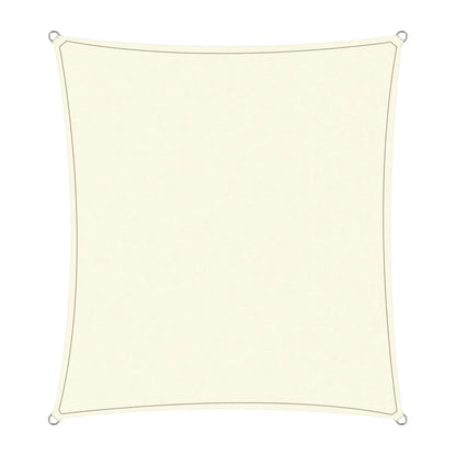 Wallaroo Waterproof Outdoor Shade Sail Sun Cloth Square 2.5x2.5M