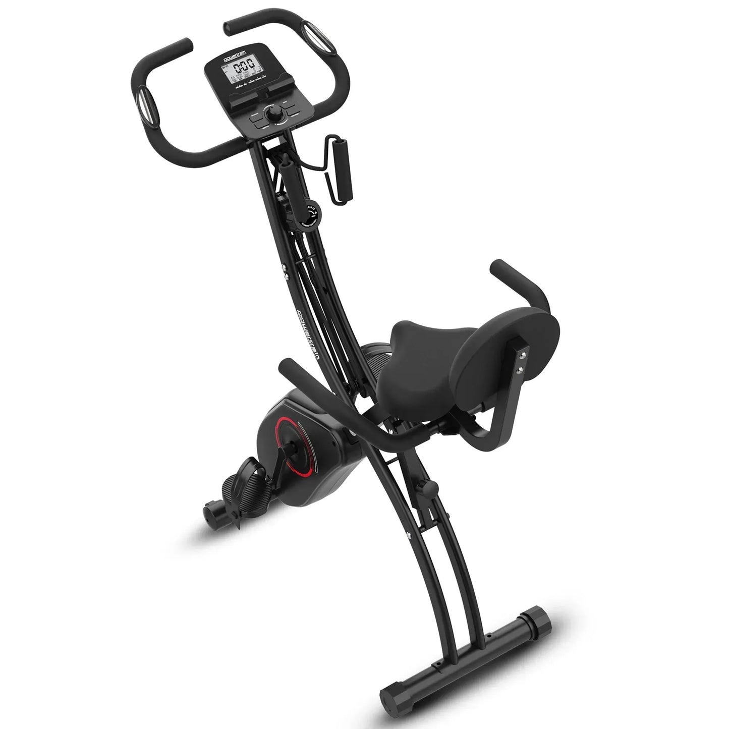 Powertrain 135E 4-in-1 Foldable X-Bike with LCD Display and Resistance Bands - Image 7