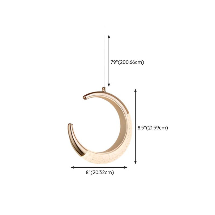BAMDECOR Moon Stair Chandelier Golden Luxury Villa Duplex Staircase Chandelier Apartment Revolving Loft Hollow Living Room (Dimmable Control) - Image 6