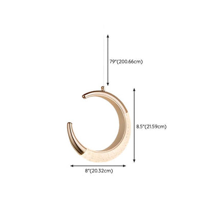 BAMDECOR Moon Stair Chandelier Golden Luxury Villa Duplex Staircase Chandelier Apartment Revolving Loft Hollow Living Room (Dimmable Control) - Image 6