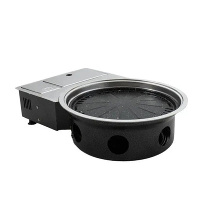 AMZ Korean Portable Gas BBQ Stove Grill Plate Burner Butane Camping Gas Cooker - Image 2