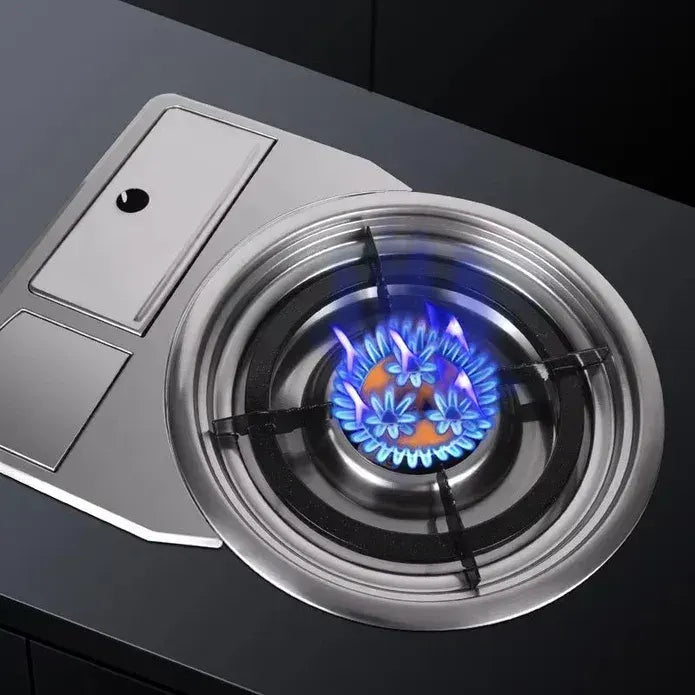 AMZ Korean Portable Gas BBQ Stove Grill Plate Burner Butane Camping Gas Cooker - Image 5