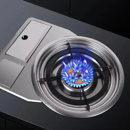 AMZ Korean Portable Gas BBQ Stove Grill Plate Burner Butane Camping Gas Cooker - Image 5