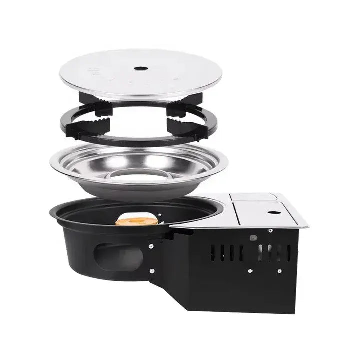 AMZ Korean Portable Gas BBQ Stove Grill Plate Burner Butane Camping Gas Cooker - Image 6