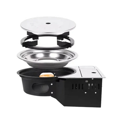 AMZ Korean Portable Gas BBQ Stove Grill Plate Burner Butane Camping Gas Cooker - Image 6