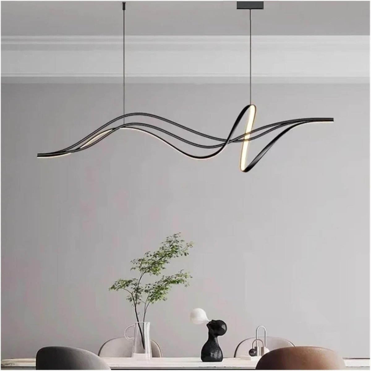 BAMDECOR A203 1.6m Modern minimalist pendant lights for home decoration ceiling pendant light - Image 3
