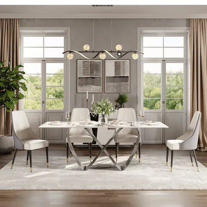 BAMDECOR AD2621 Modern Black Kitchen Island Light with Glass Globe Shade Ceiling Pendant Lights - Image 4