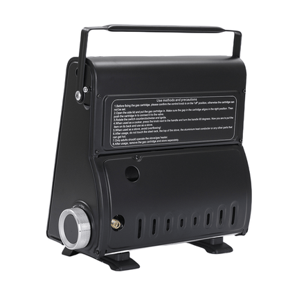 AMZ 1700W 2-in-1 Portable Outdoor Camping Butane Gas Heater Stove Steel Iron Aluminium Metal Manual Application for Travel - Image 3