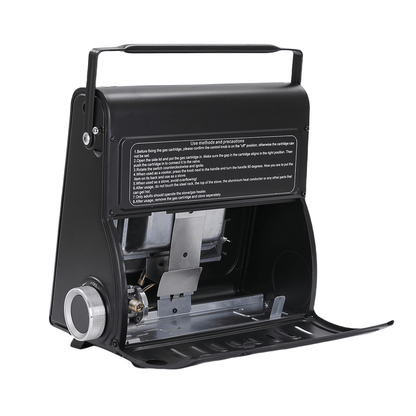 AMZ 1700W 2-in-1 Portable Outdoor Camping Butane Gas Heater Stove Steel Iron Aluminium Metal Manual Application for Travel - Image 4
