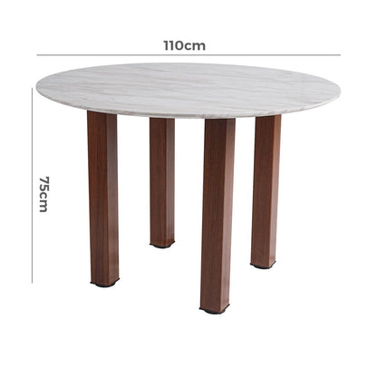 Willowmarble Round Dining Table - Image 9