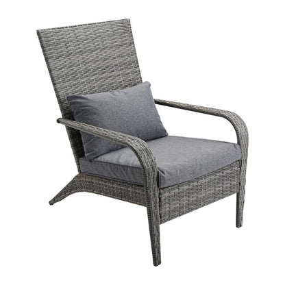 Coastal Weave Reclining Armchair with Bonus Cushion Covers - Image 8