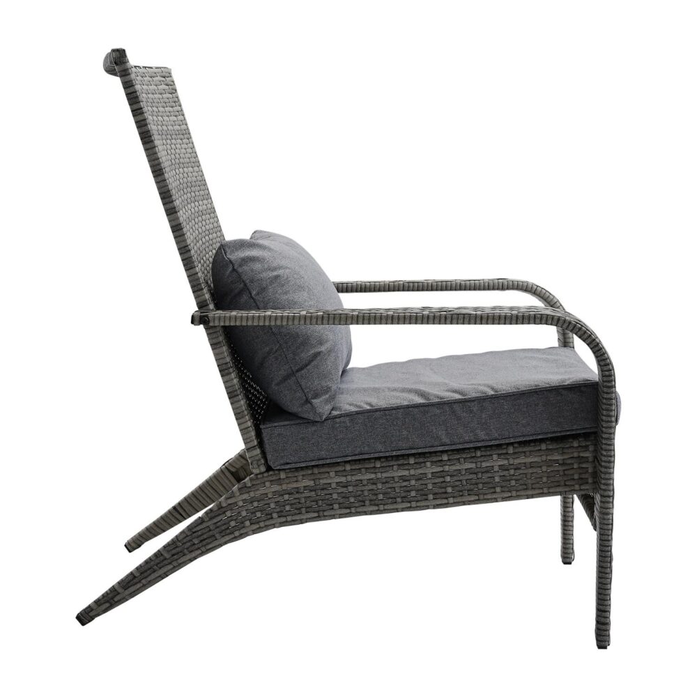 Coastal Weave Reclining Armchair with Bonus Cushion Covers - Image 9