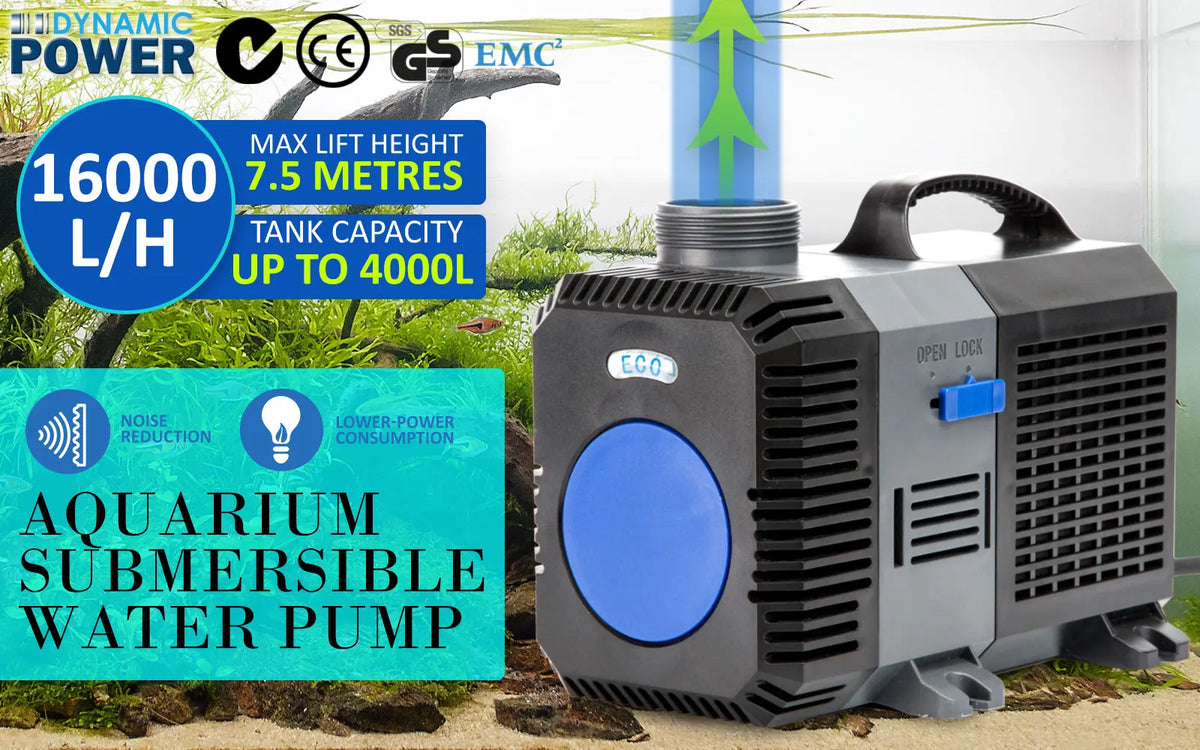 Aquarium Submersible Pond Water Pump 16000L/H - Image 2