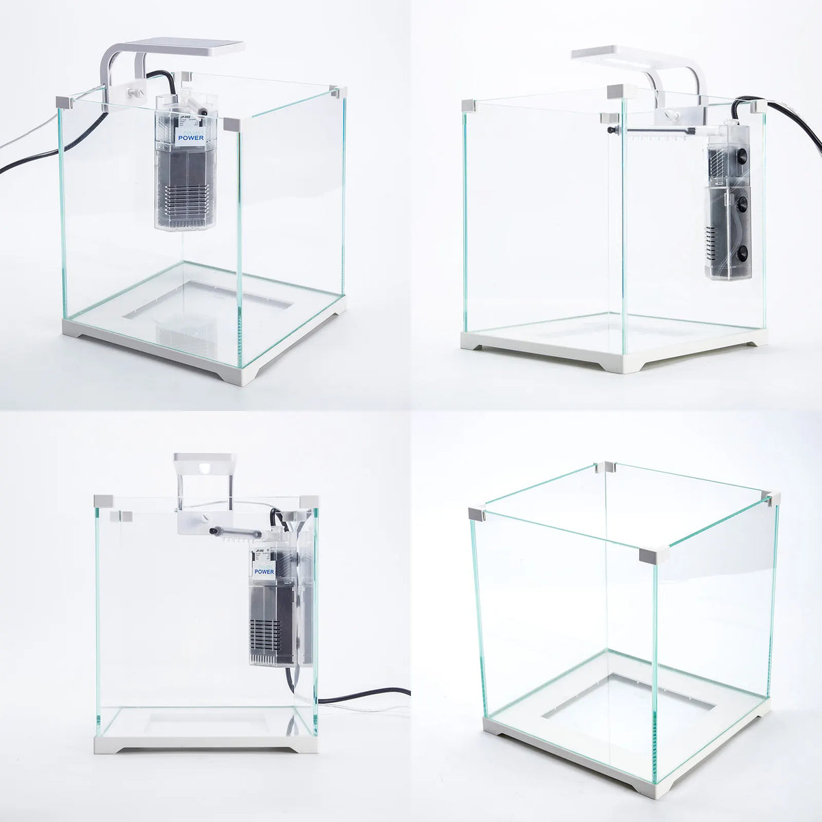 Aquarium Starfire Glass Fish Tank Set Filter Pump 16L - Image 3