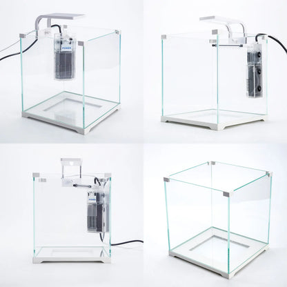 Aquarium Starfire Glass Fish Tank Set Filter Pump 16L - Image 3
