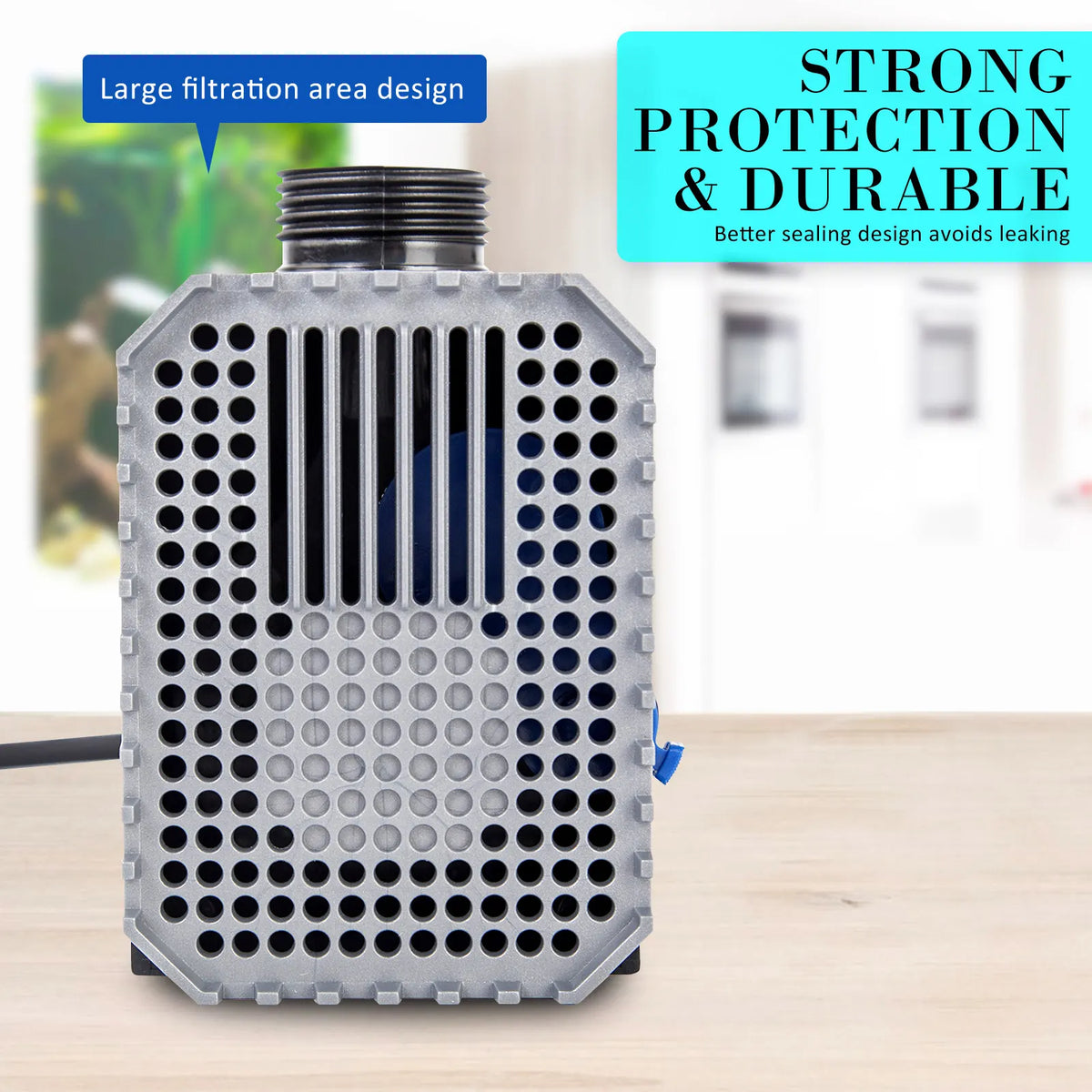Aquarium Submersible Pond Water Pump 3000L/H 55W 3m - Image 4