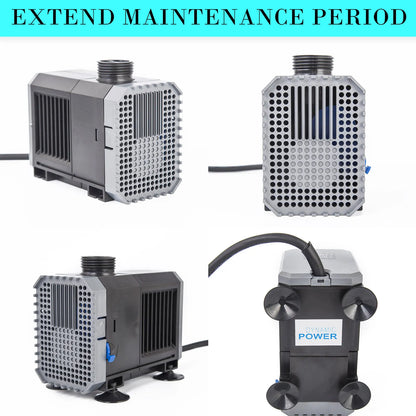 Aquarium Submersible Pond Water Pump 3000L/H 55W 3m - Image 5