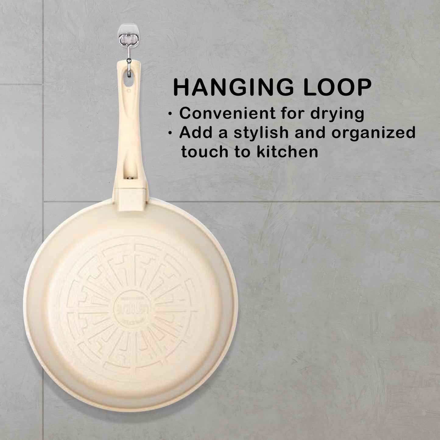 Giorno Felice IH Wok Pan 28cm Ceramic Non-Stick Stir Frypan Induction - Image 7