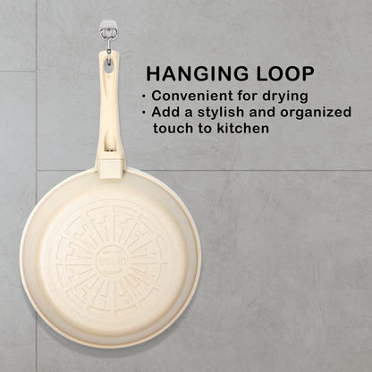 Giorno Felice IH Wok Pan 28cm Ceramic Non-Stick Stir Frypan Induction - Image 7