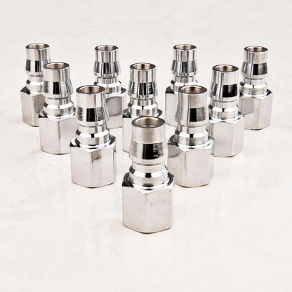 10X 1/4" Nitto Type Male Air Coupling Coupler Fitting Connector 4 x 2.5cm - Image 2