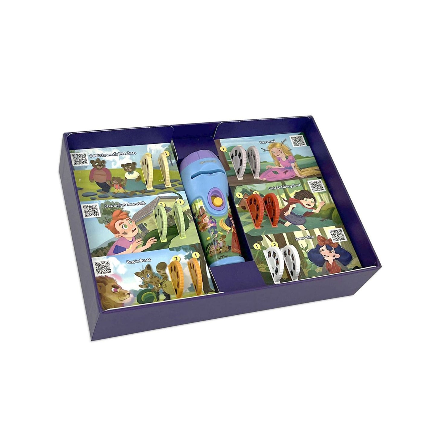 Storytelling Torch Projector 6 Stories Gift Set - Audio Kids Learning STEM Toy  - Series 2 - Image 2