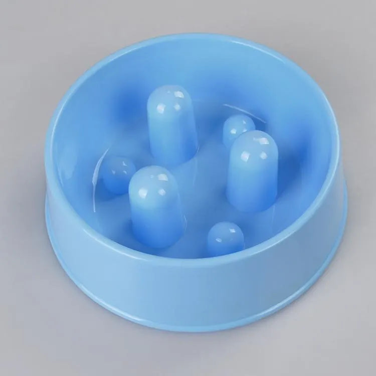 2 x XL Pet Anti Gulp Feeder Bowl Dog Cat Puppy slow food Interactive Dish - Image 3