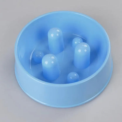 2 x XL Pet Anti Gulp Feeder Bowl Dog Cat Puppy slow food Interactive Dish - Image 3