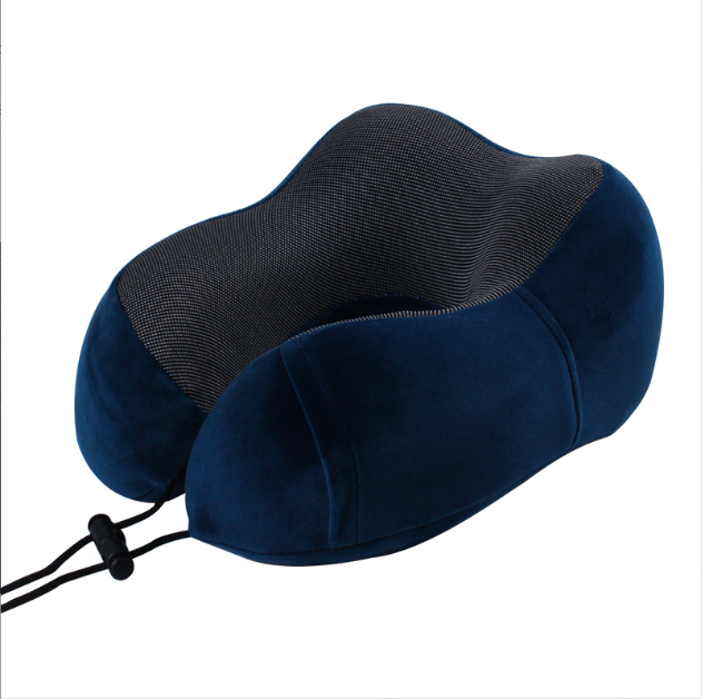 Yes4homes 2 X U-shaped Travel Memory Foam Rebound Pillow Sleeping Pad Neck Support Headrest - Image 2