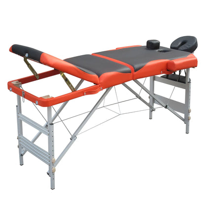 YES4HOMES 3 Fold Portable Aluminium Massage Table Massage Bed Beauty Therapy - Image 3