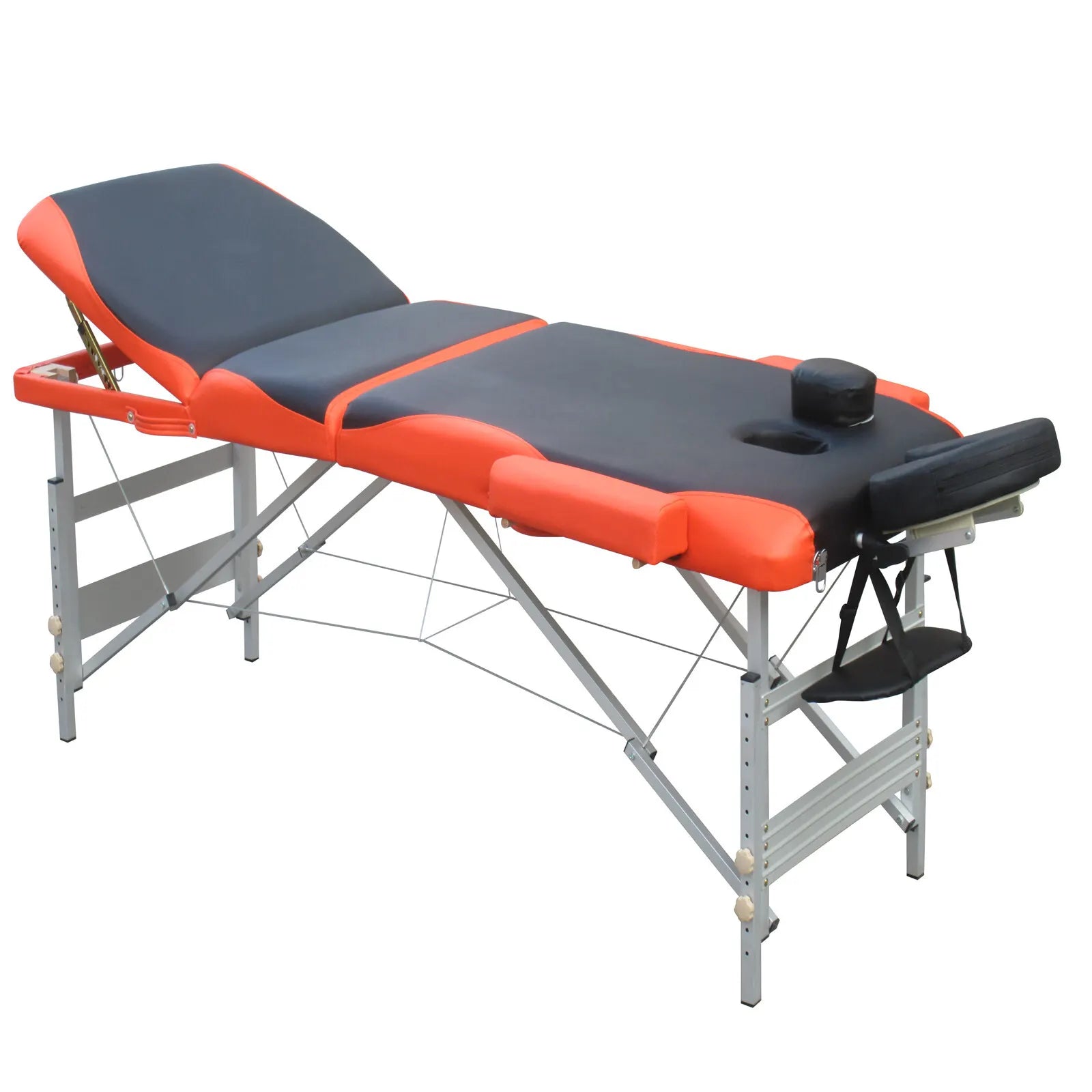 YES4HOMES 3 Fold Portable Aluminium Massage Table Massage Bed Beauty Therapy - Image 5