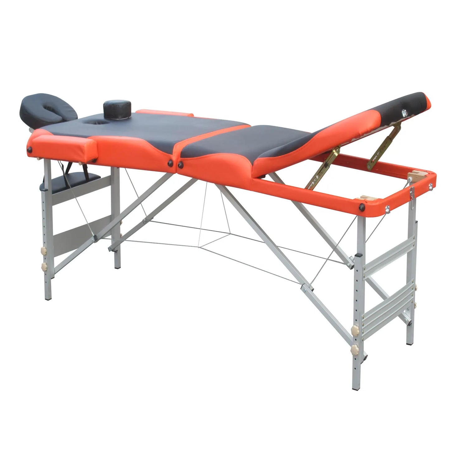 YES4HOMES 3 Fold Portable Aluminium Massage Table Massage Bed Beauty Therapy - Image 8