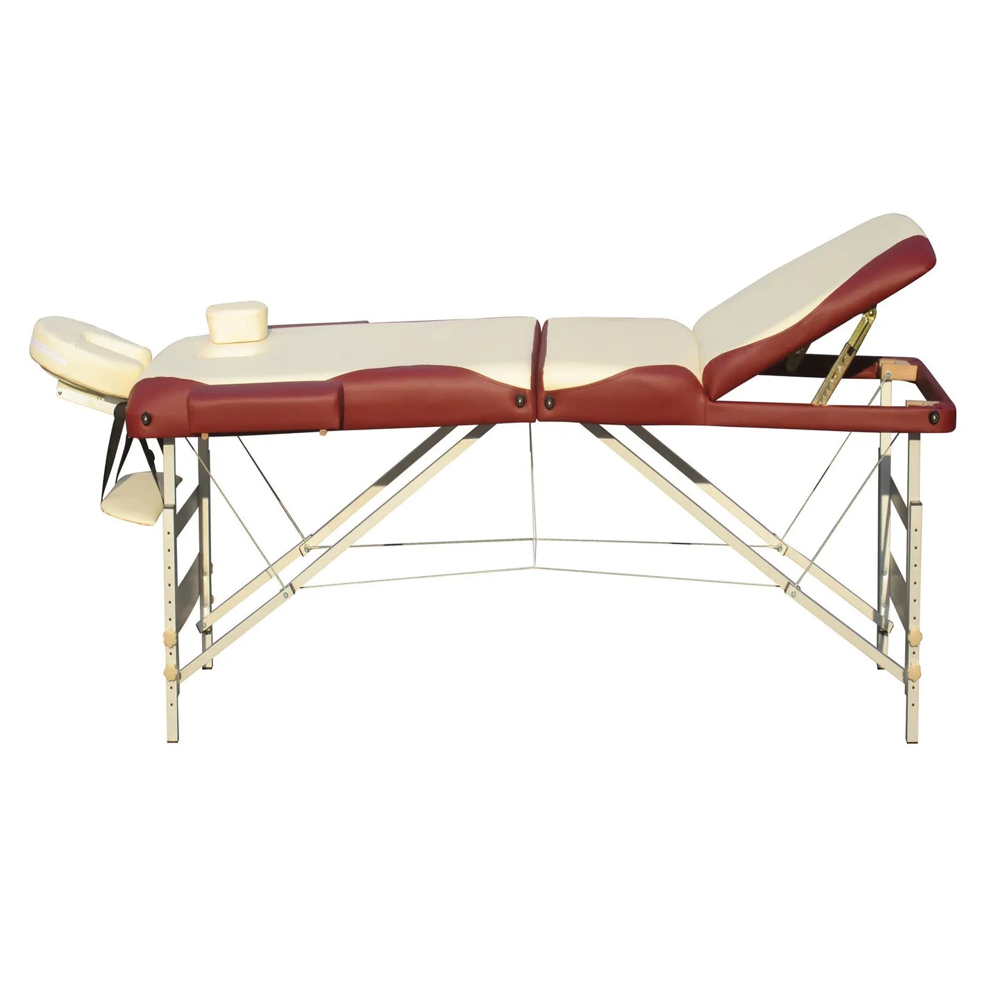 YES4HOMES 3 Fold Portable Aluminium Massage Table Massage Bed Beauty Therapy - Image 7