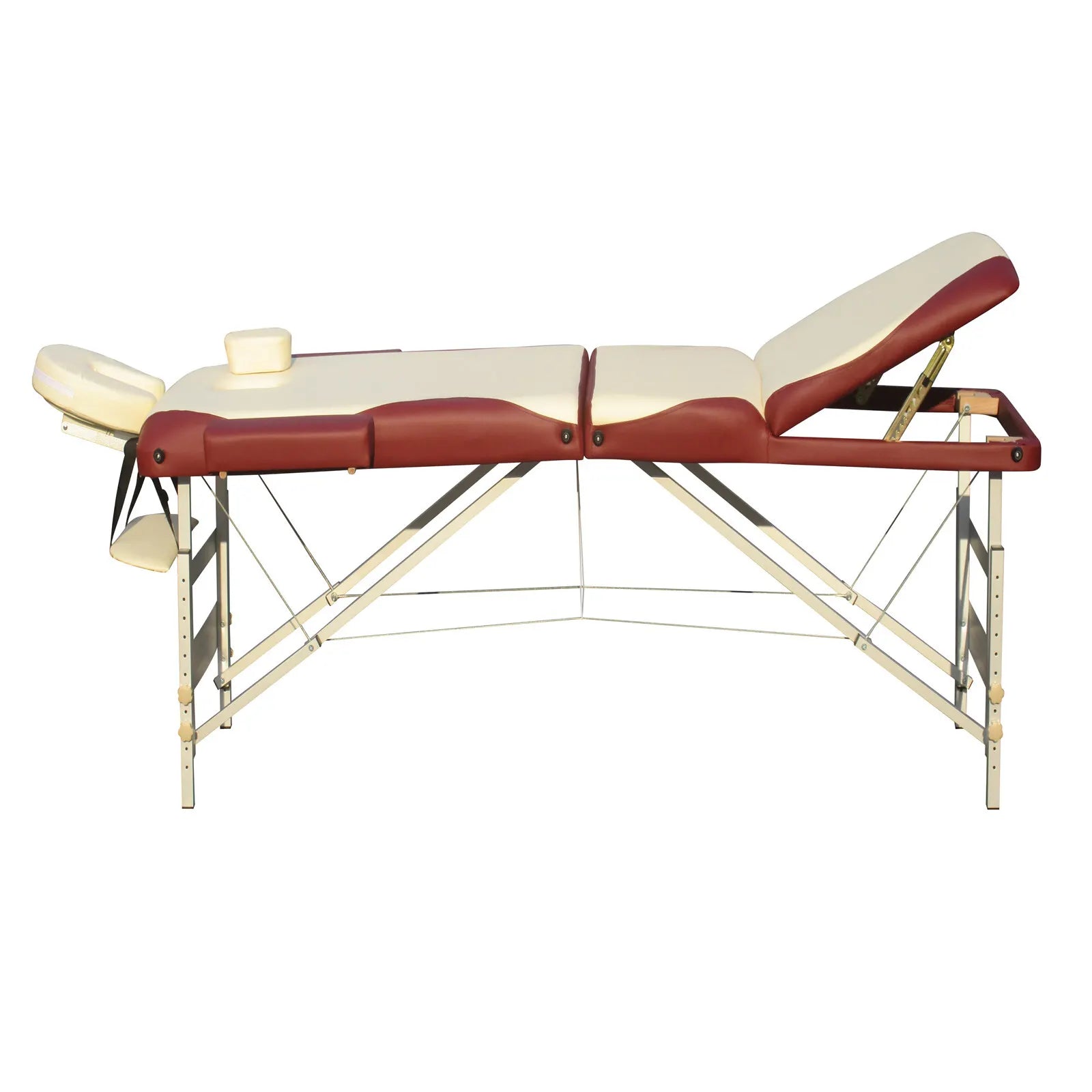 YES4HOMES 3 Fold Portable Aluminium Massage Table Massage Bed Beauty Therapy - Image 7