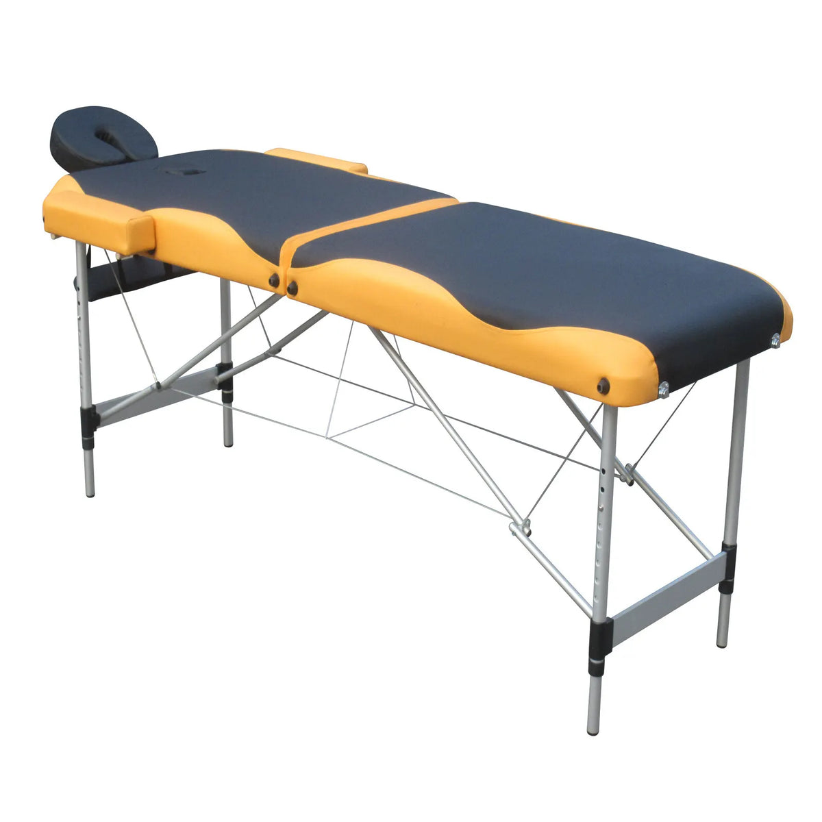 YES4HOMES 2 Fold Portable Aluminium Massage Table Massage Bed Beauty Therapy - Image 3