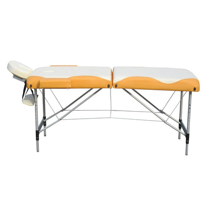 YES4HOMES 2 Fold Portable Aluminium Massage Table Massage Bed Beauty Therapy - Image 3