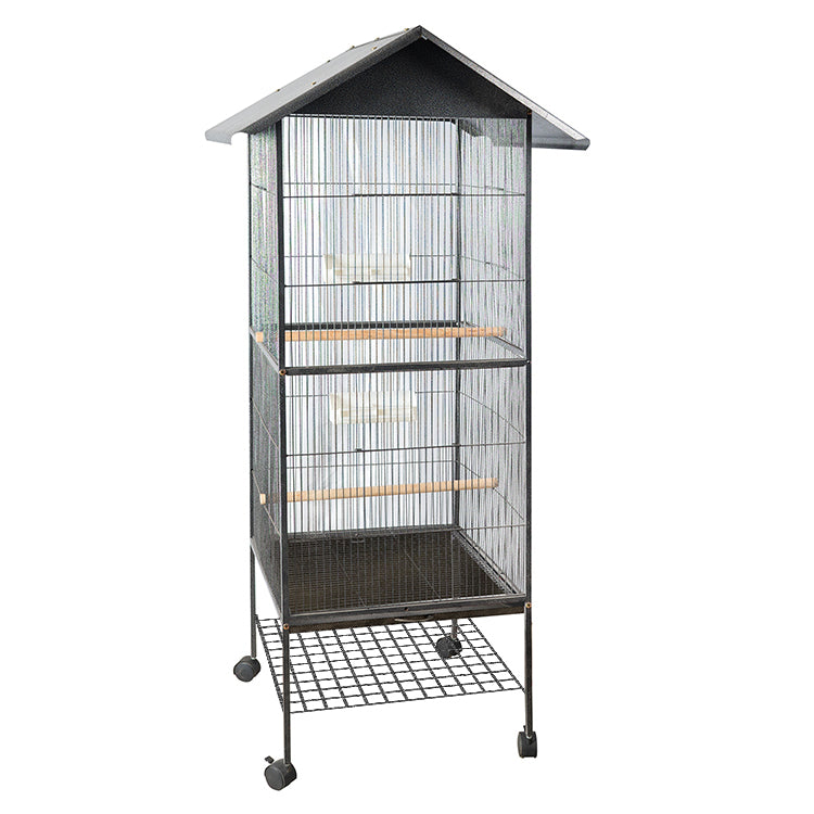 YES4PETS 160 cm Large Bird Cage Parrot Aviary Pet Stand-alone Budgie Cage - Image 2