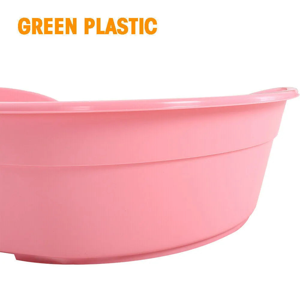 YES4PETS Pet Bed Small Plastic Dog Bedding Sleeping Resting Washable Basket Pink - Image 9