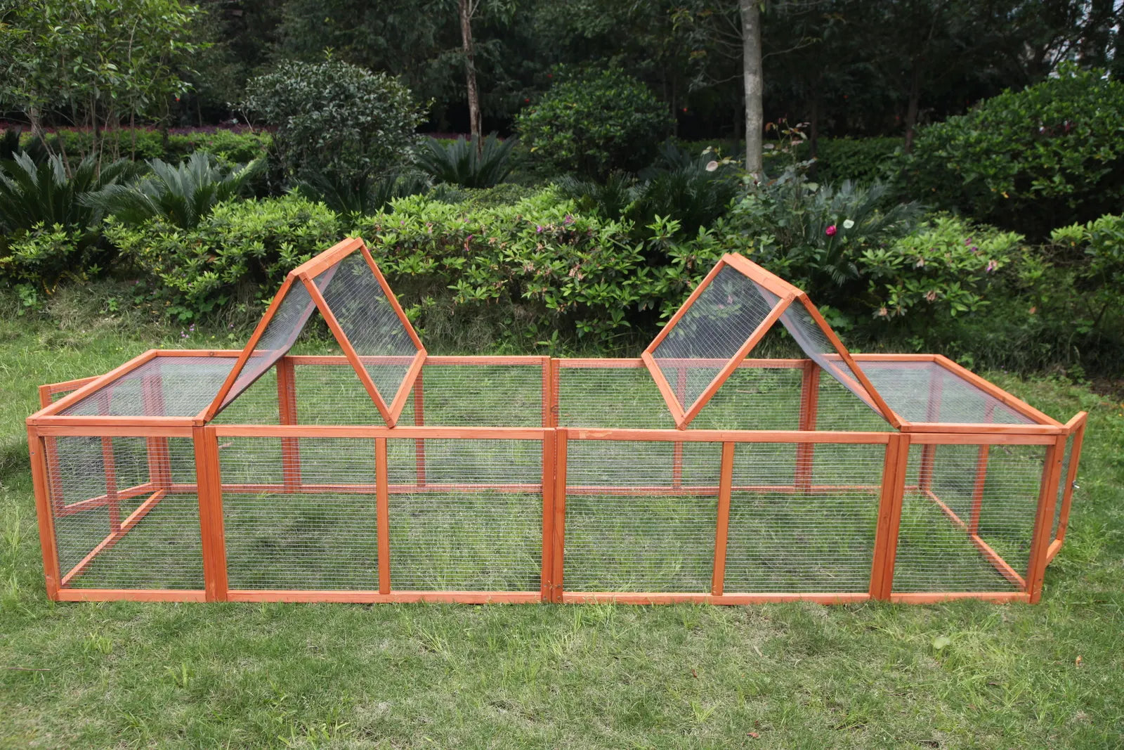 YES4PETS 290 cm XL Chicken Coop Run Guinea Pig Cage Villa Extension Rabbit Hutch Cat Kitten House Pen - Image 3