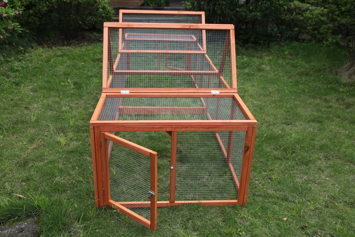 YES4PETS 290 cm XL Chicken Coop Run Guinea Pig Cage Villa Extension Rabbit Hutch Cat Kitten House Pen - Image 5