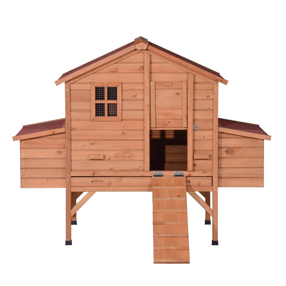 YES4PETS XXL Chicken Coop Rabbit Hutch Cage Hen Chook House - Image 4